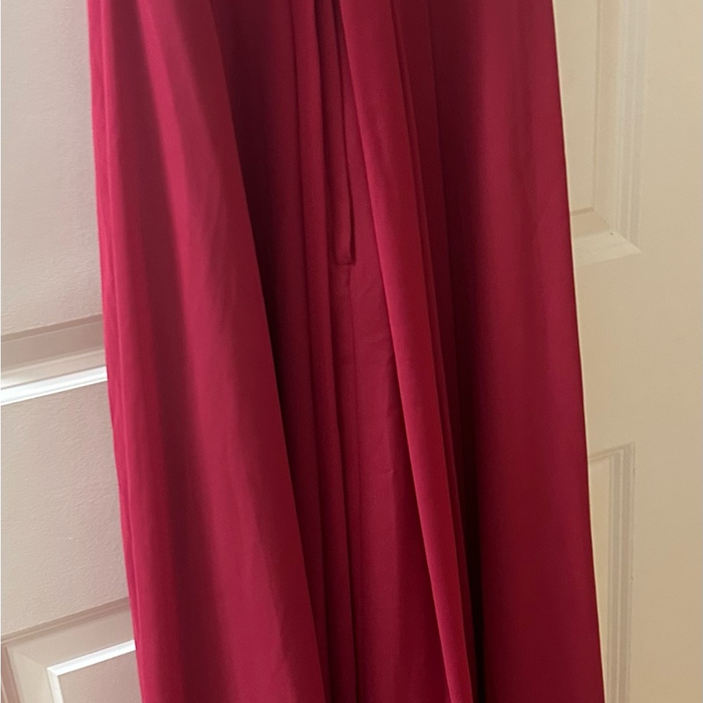Formal women’s dress size 6 burgundy - Picture 4 of 6